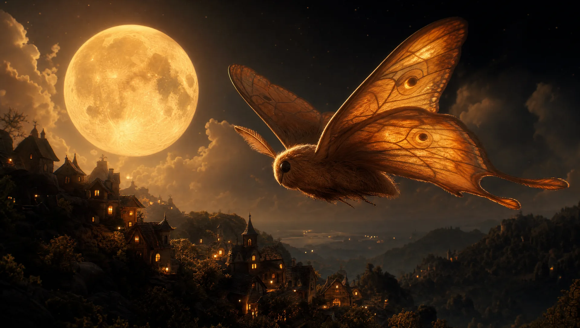 Still from Moth & Moon